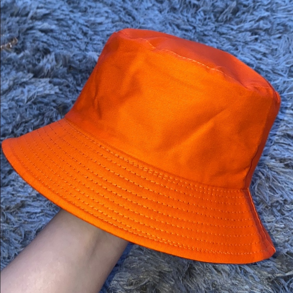 Orange Bucket Hat